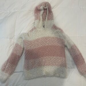 Women’s fuzzy knitted sweater from Moral Fiber, barely worn.